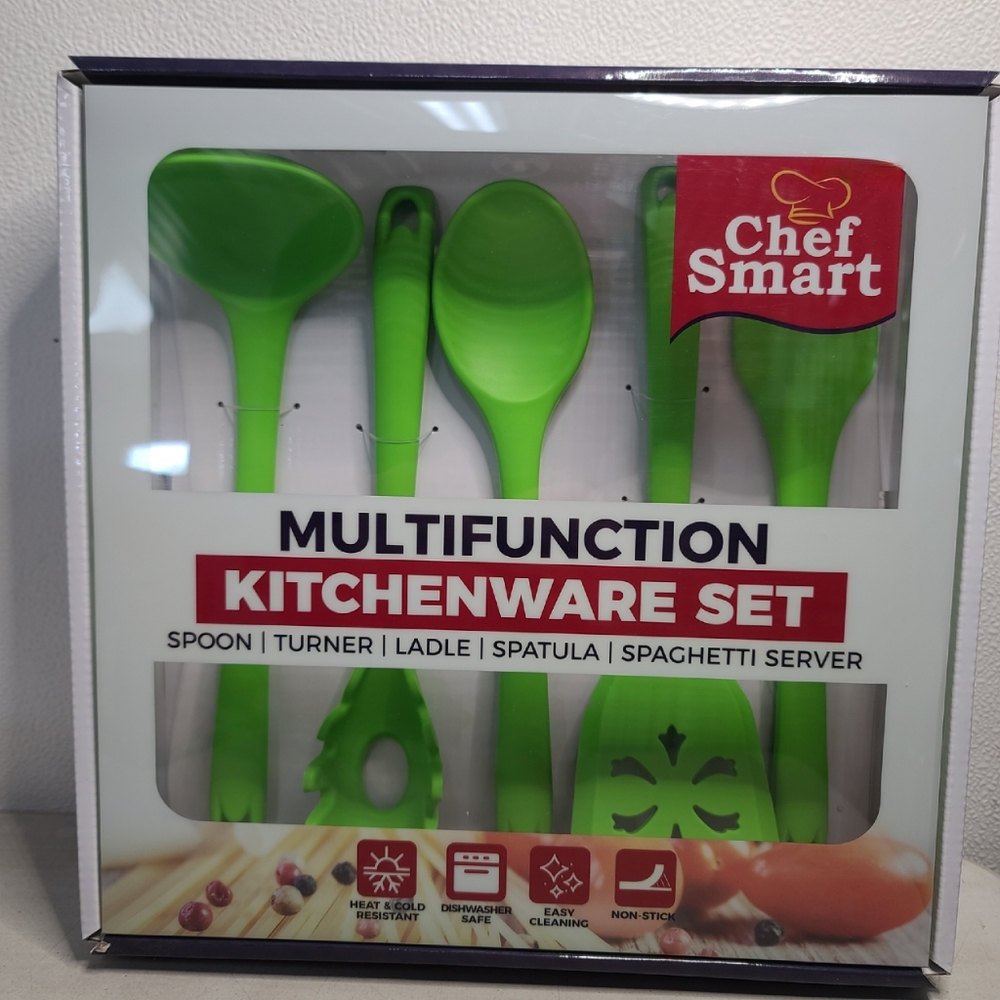Green Multifunction Kitchenware Set